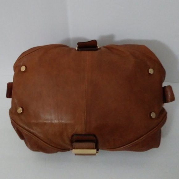 Michael Michael Kors  Brown Leather Purse Satchel Bag RARE - Picture 6 of 16